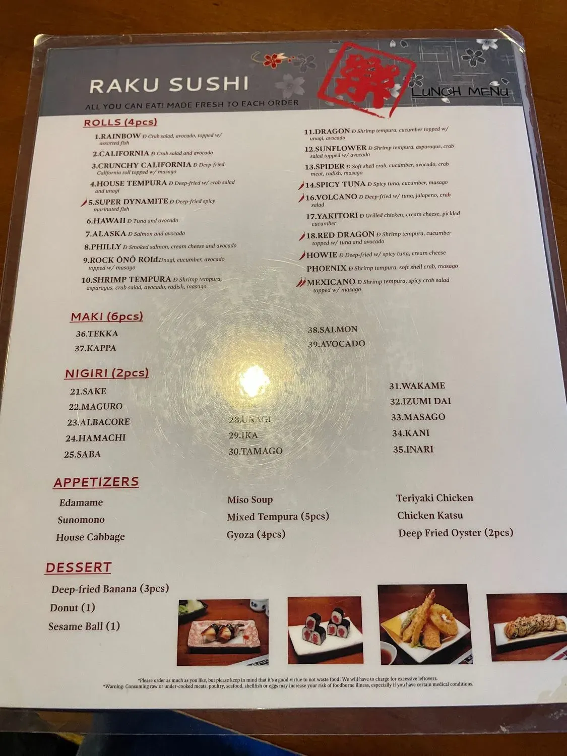 Menu 4