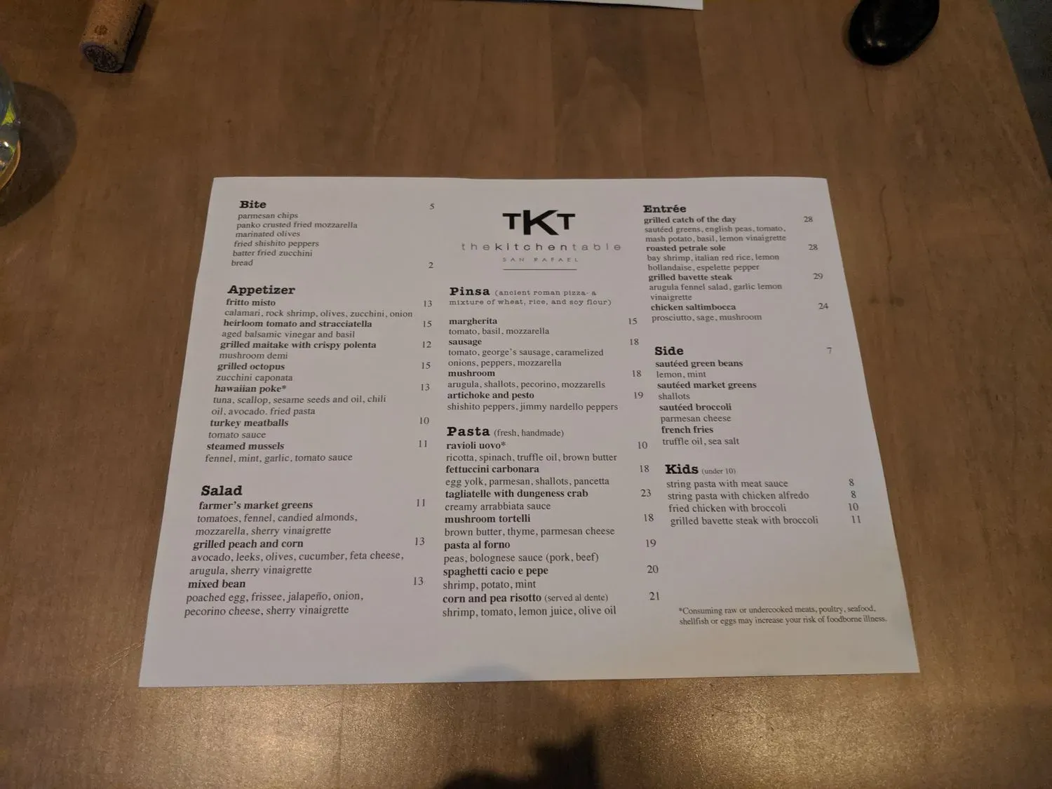 Menu 6