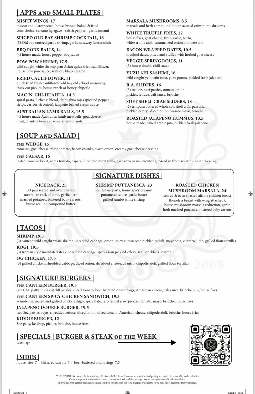 Menu 6