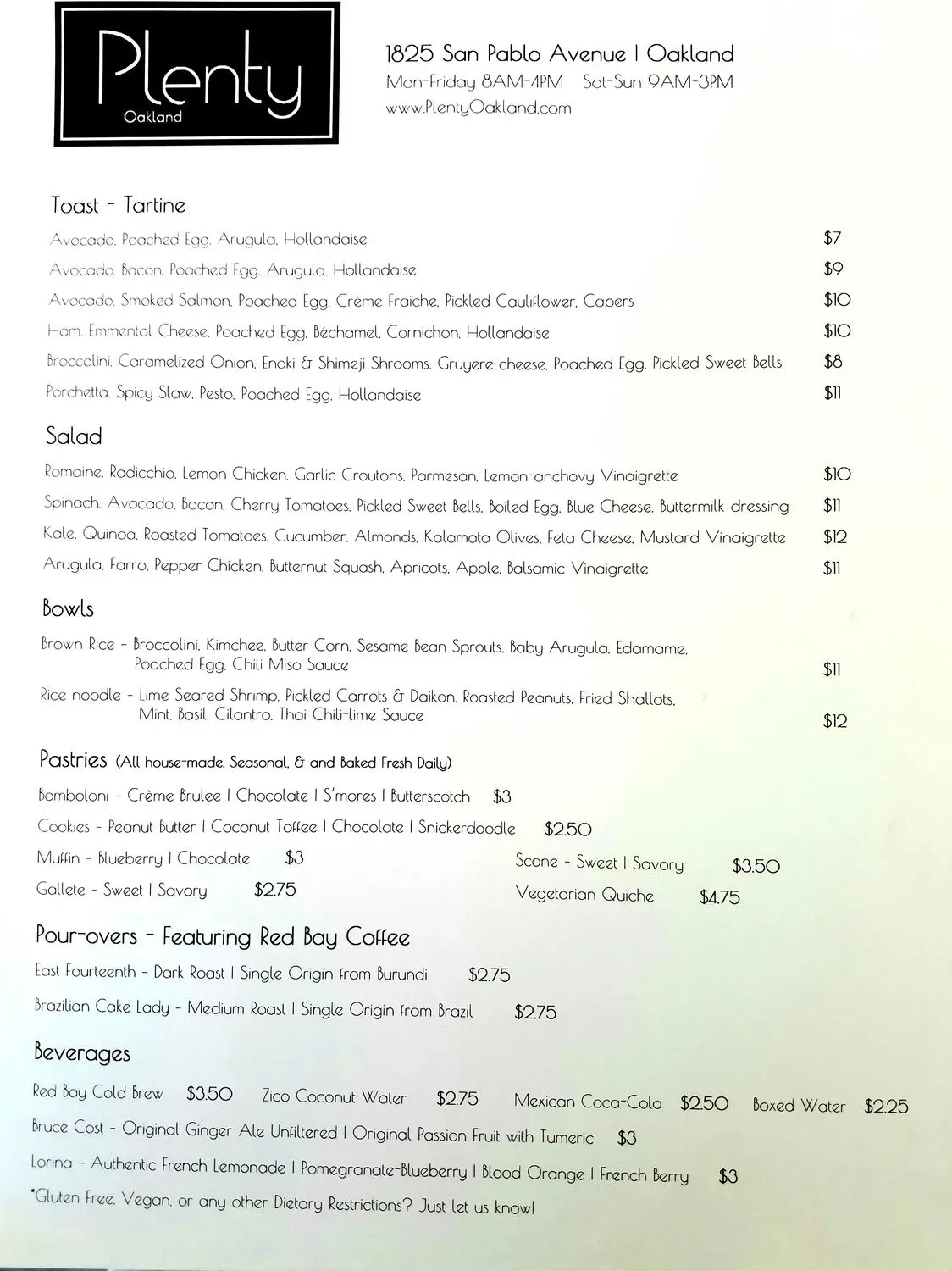 Menu 6