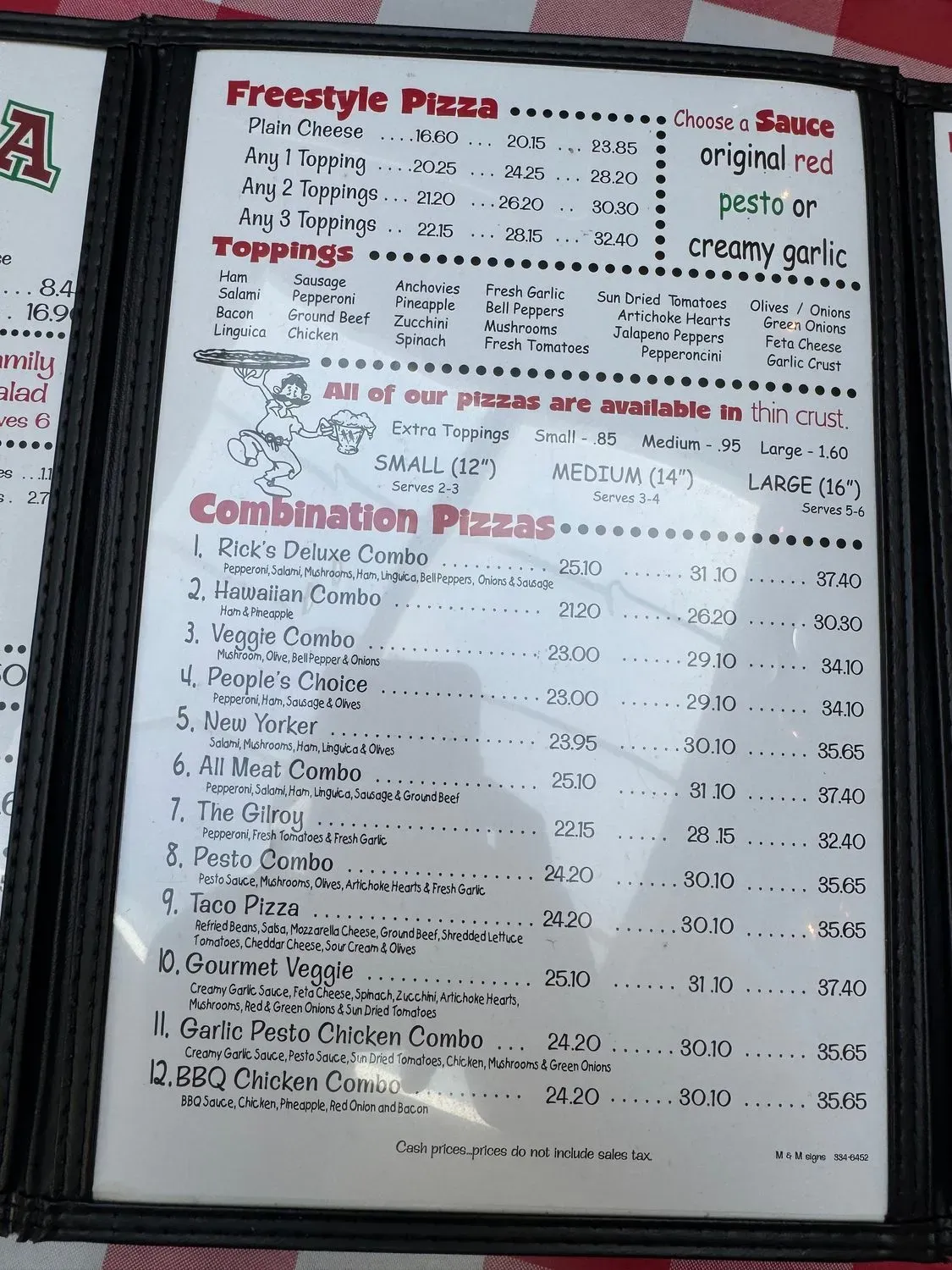 Menu 6