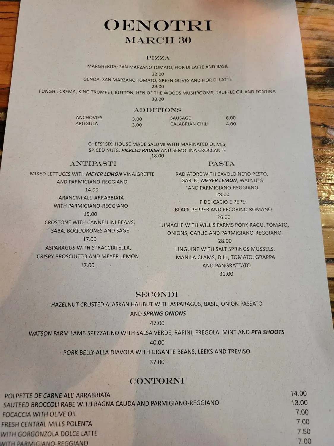 Menu 4