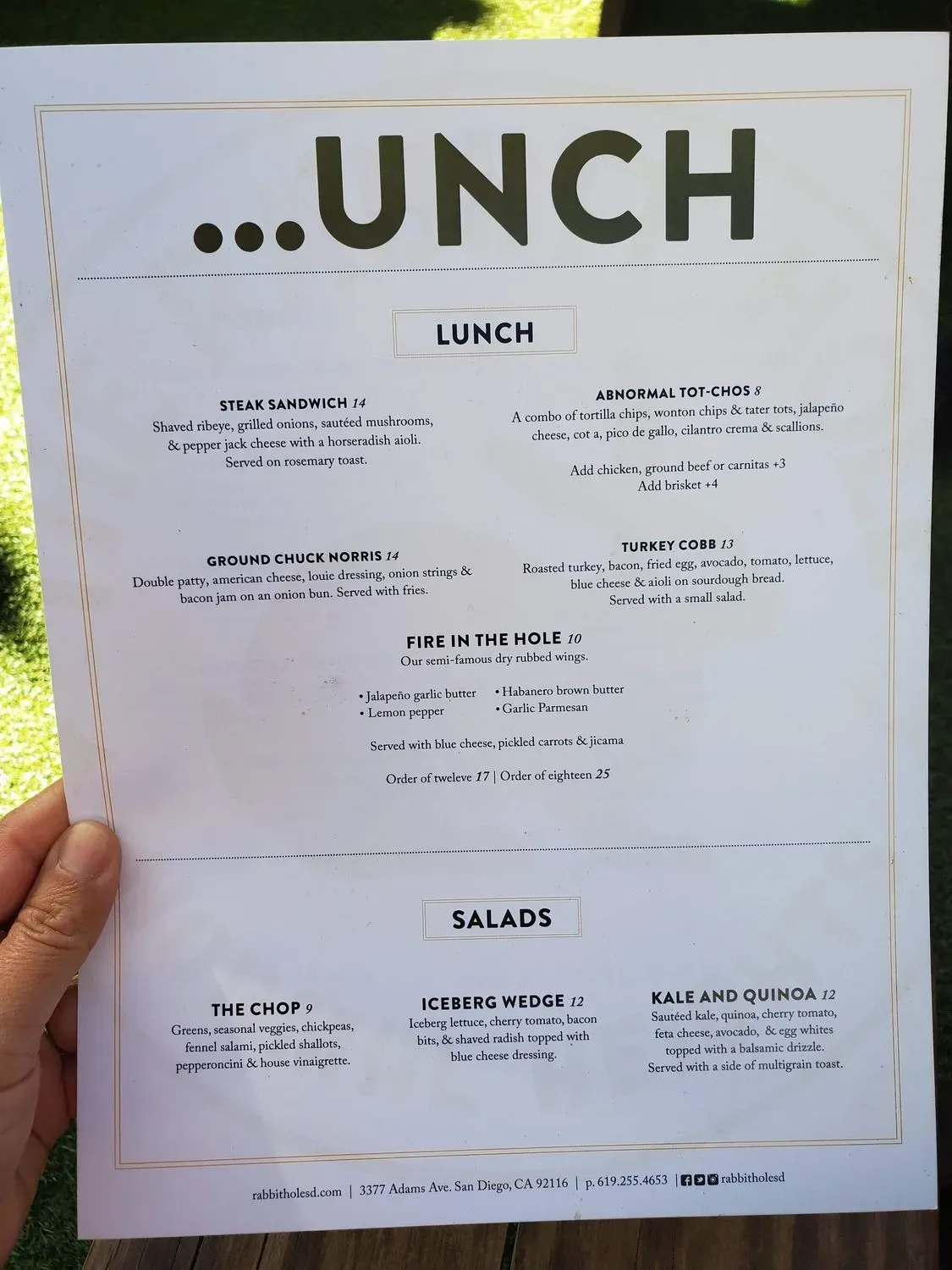 Menu 6