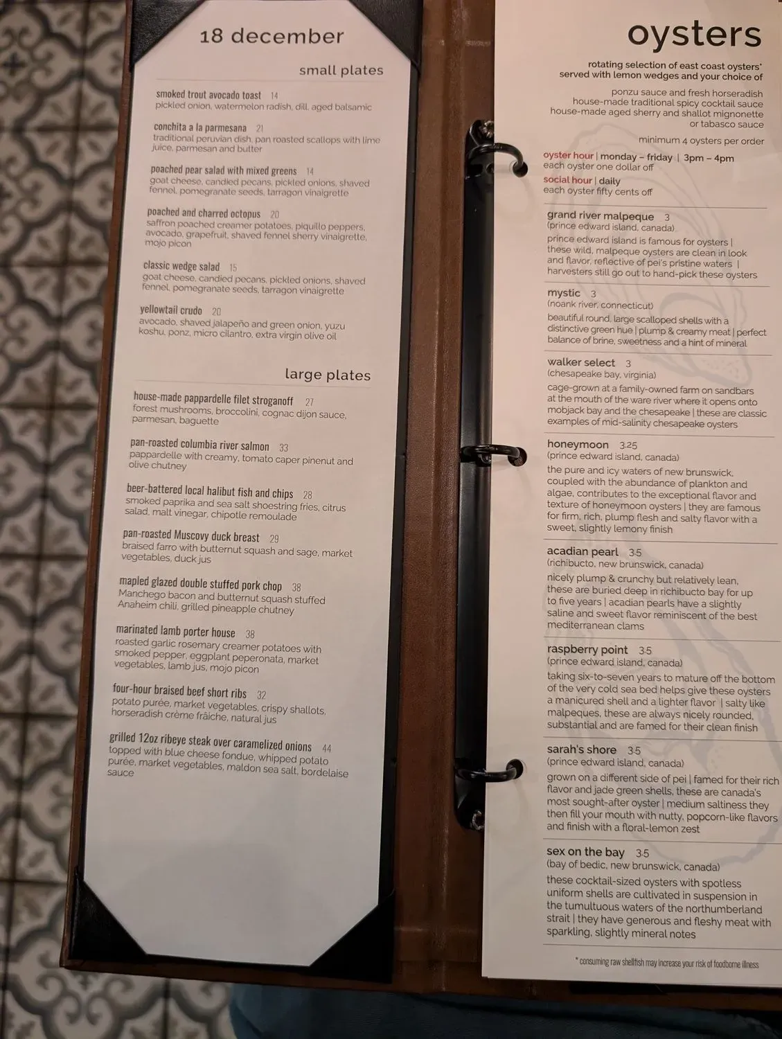 Menu 6