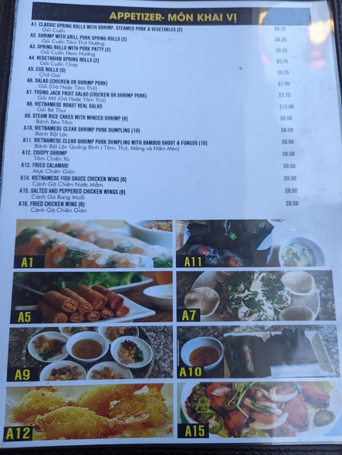 Menu 6