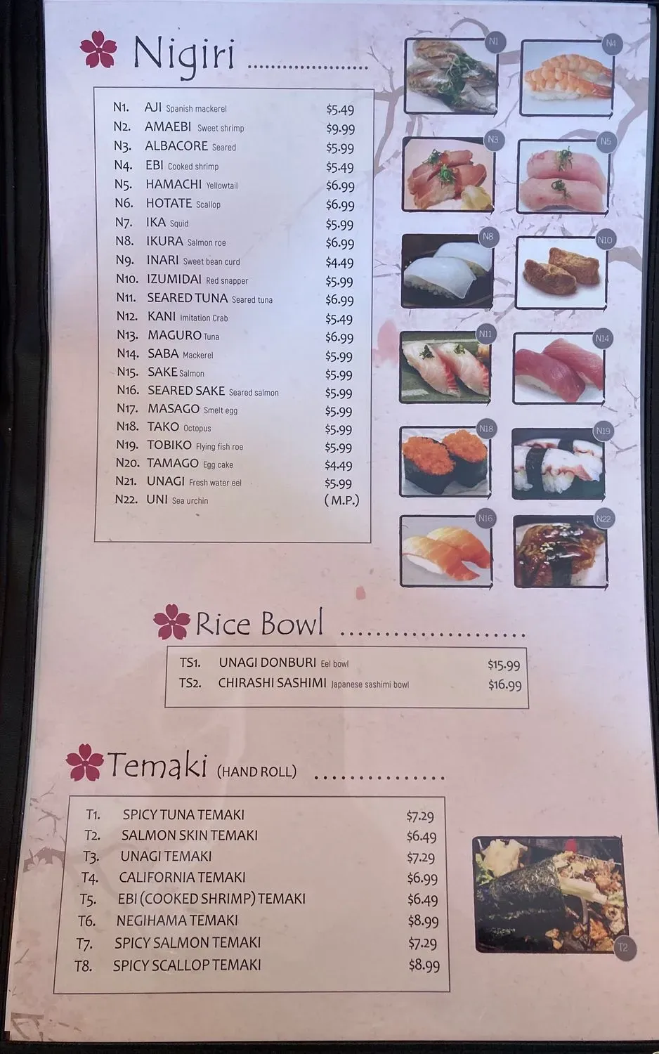 Menu 6