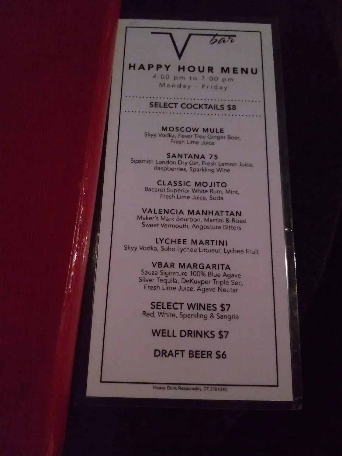 Menu 6