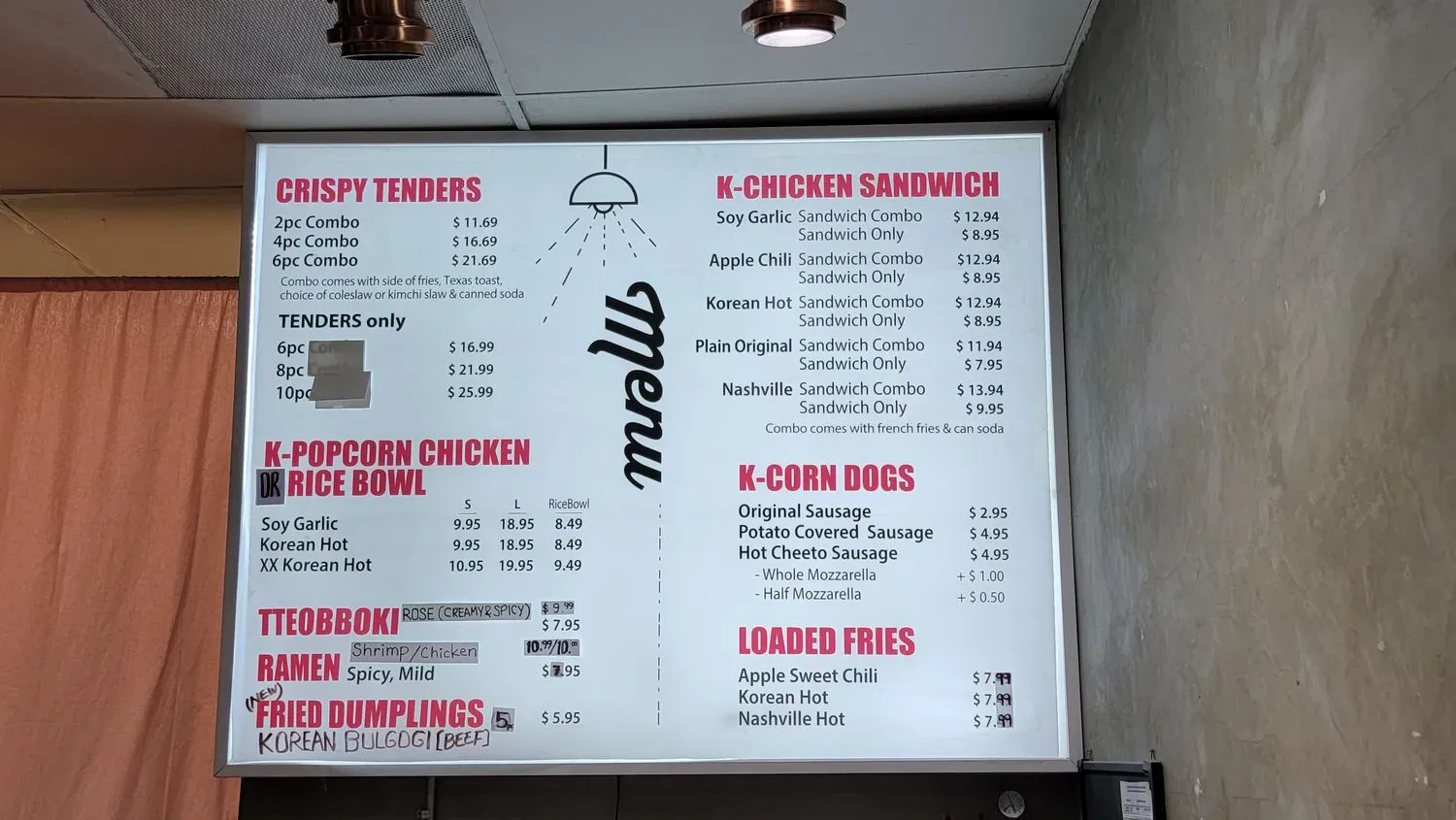 Menu 3