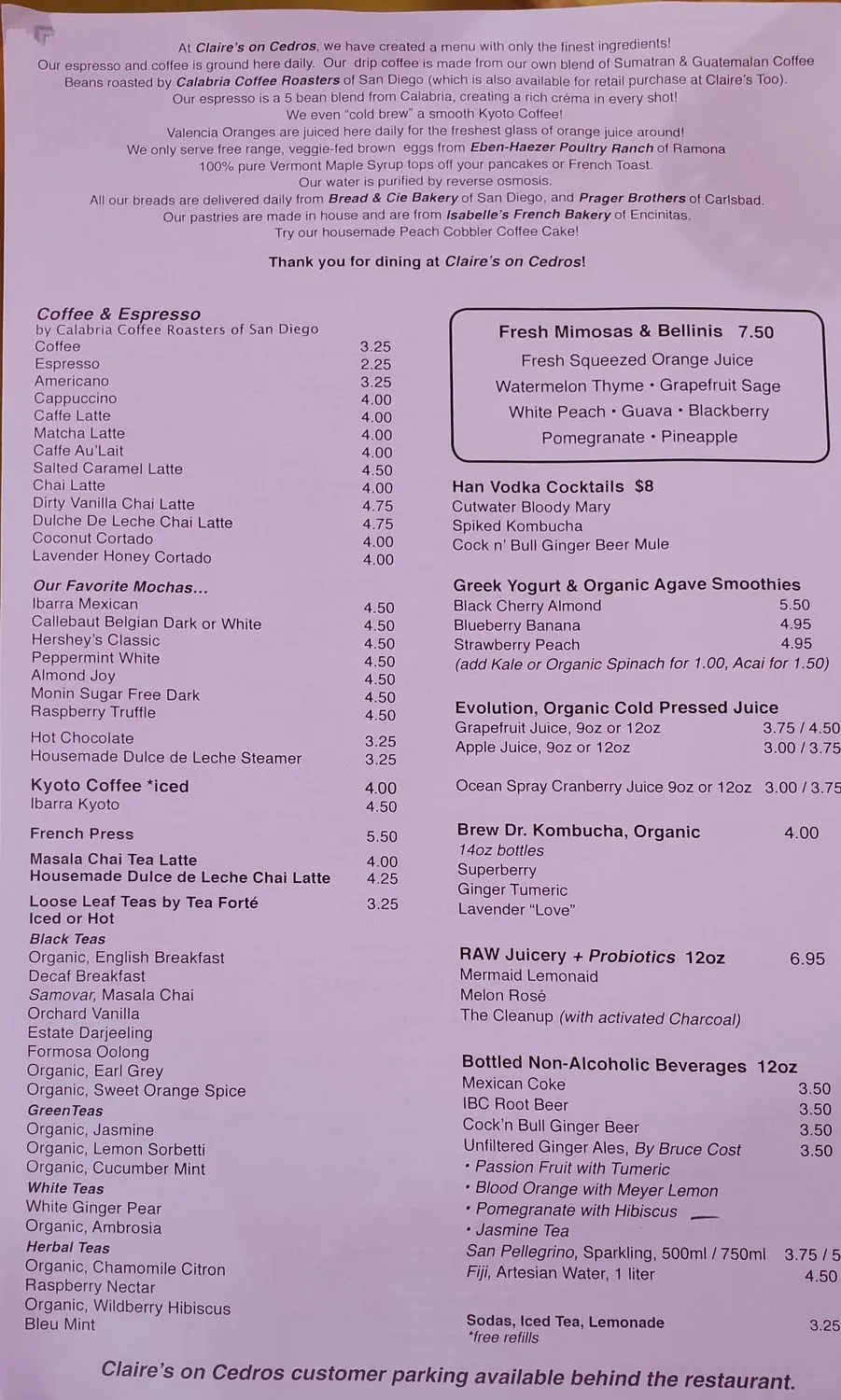 Menu 6