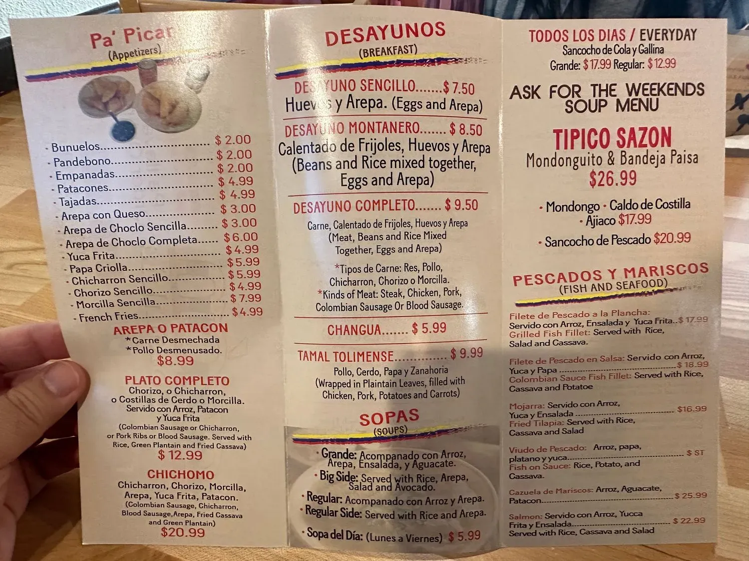 Menu 4