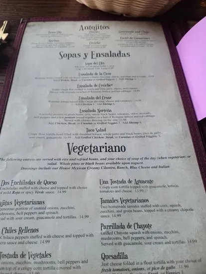 Menu 4