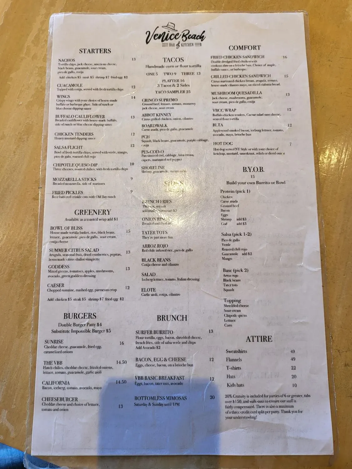 Menu 3