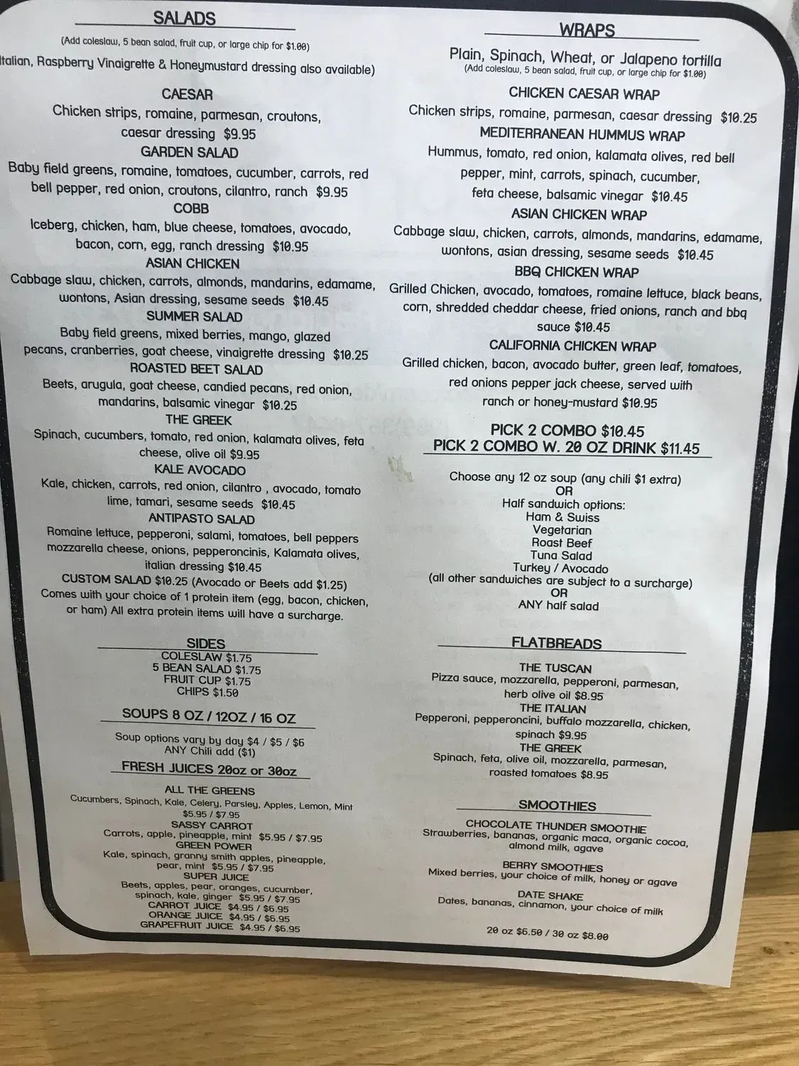 Menu 6