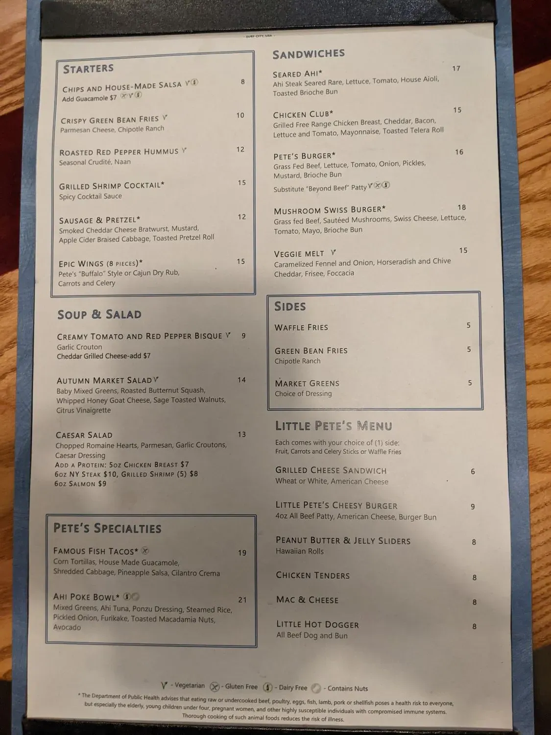 Menu 4