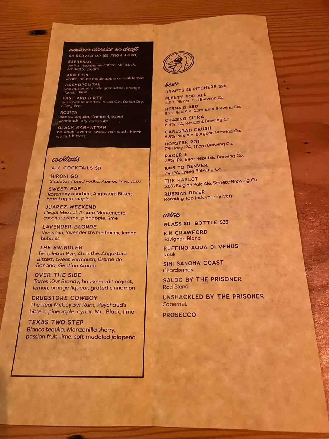 Menu 6