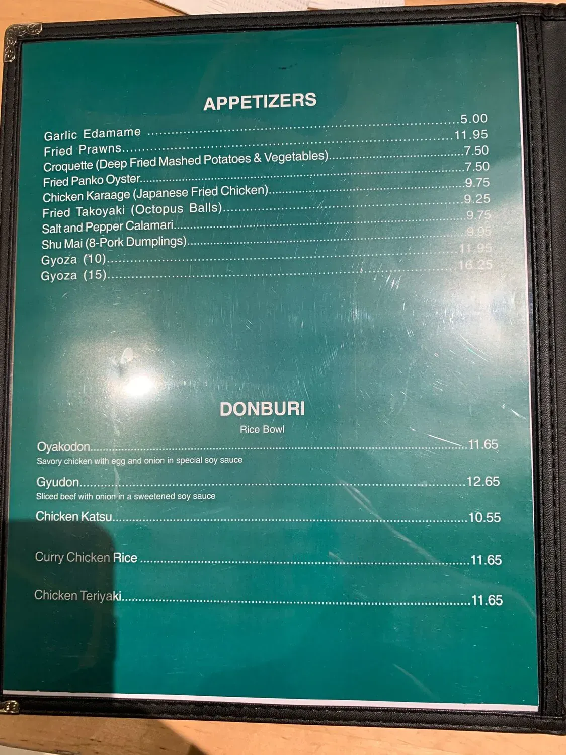 Menu 4