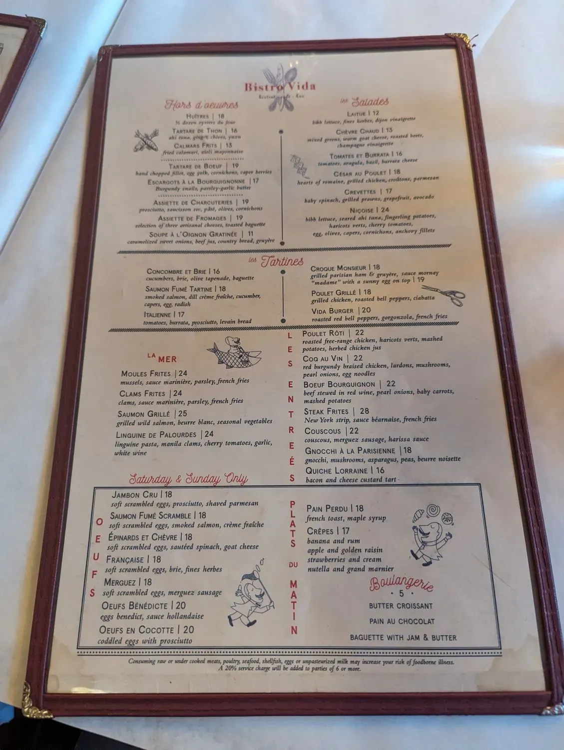 Menu 6