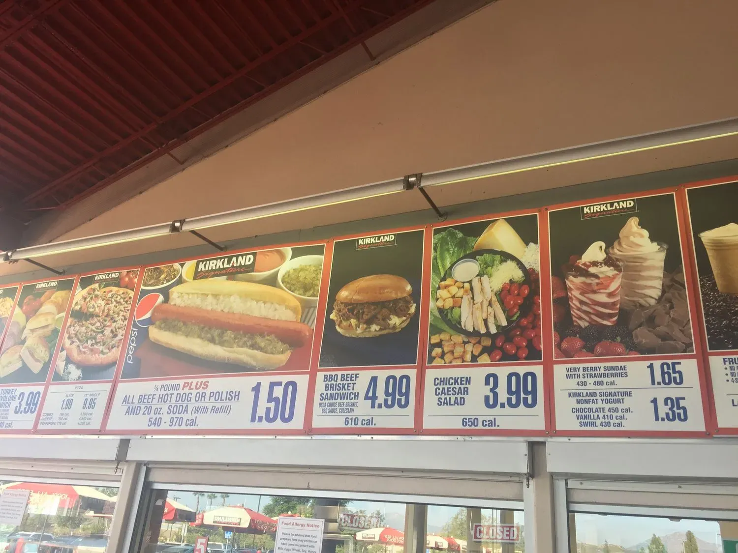 Costco Food Court Menu - Updated June 2025