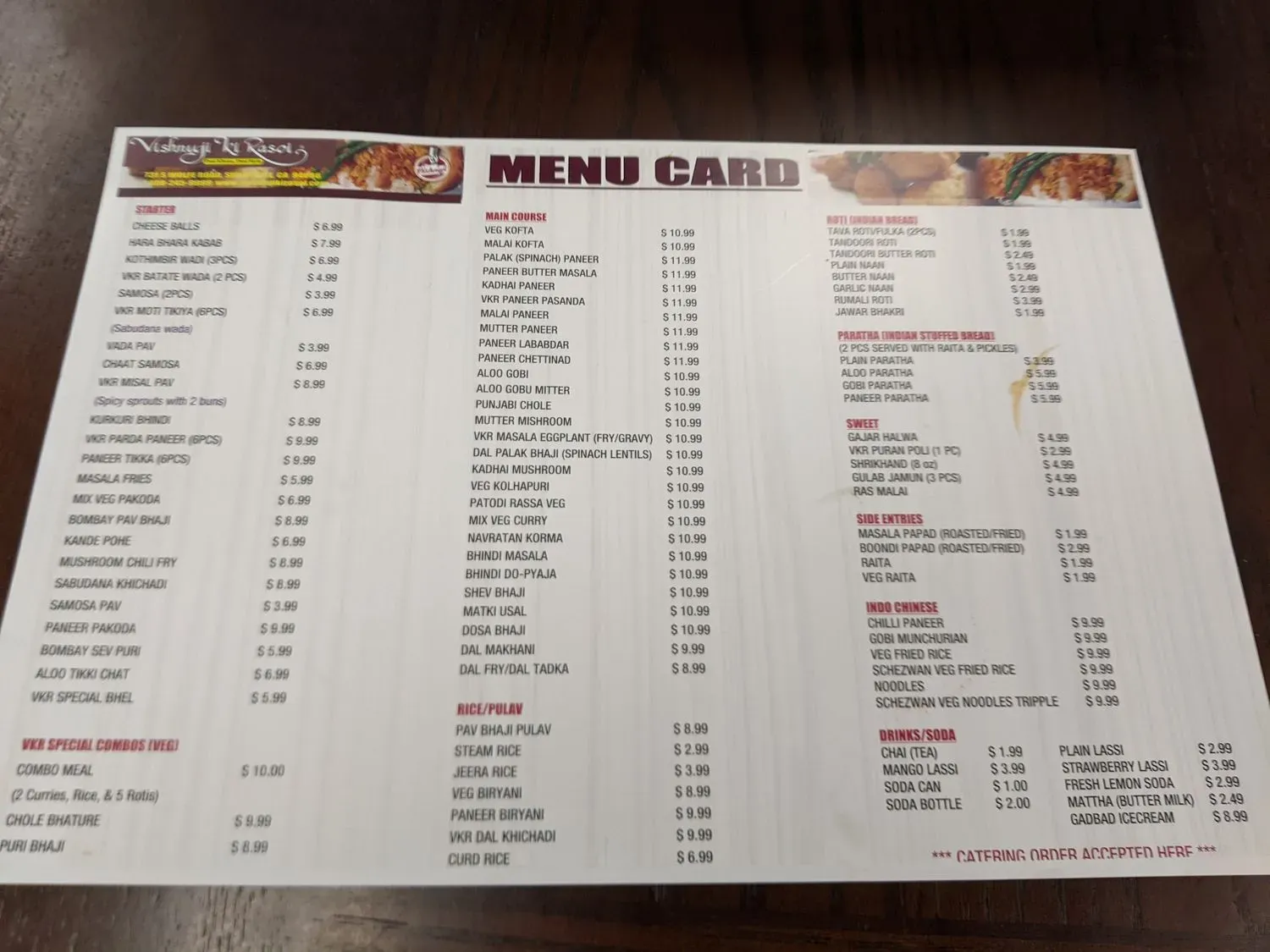 Menu 4