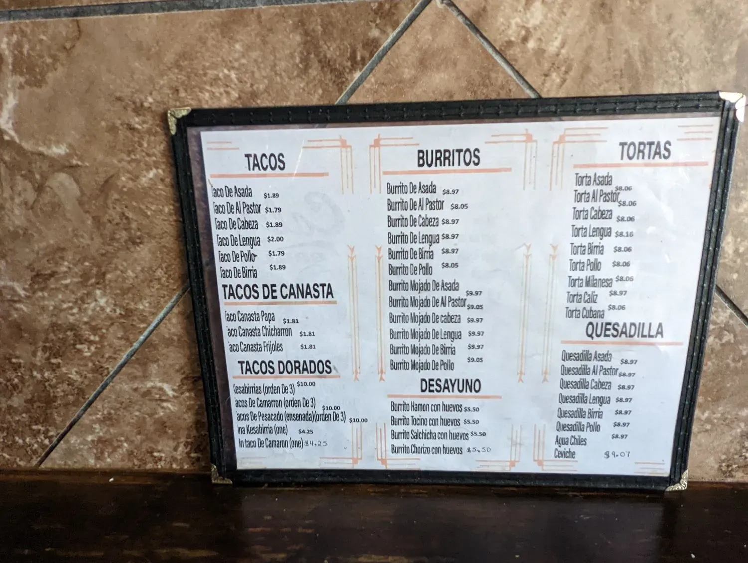 Menu 4