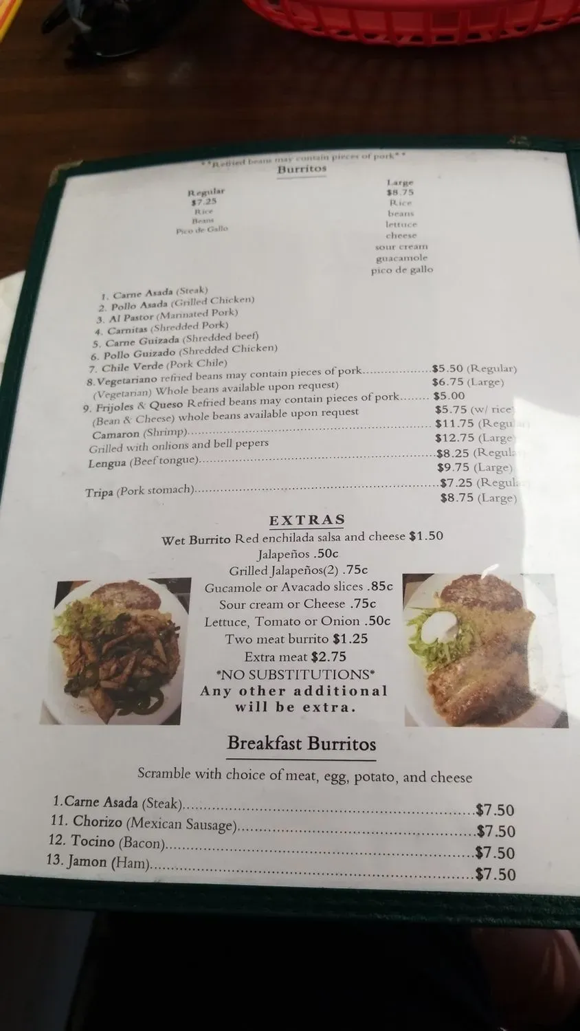 Menu 6