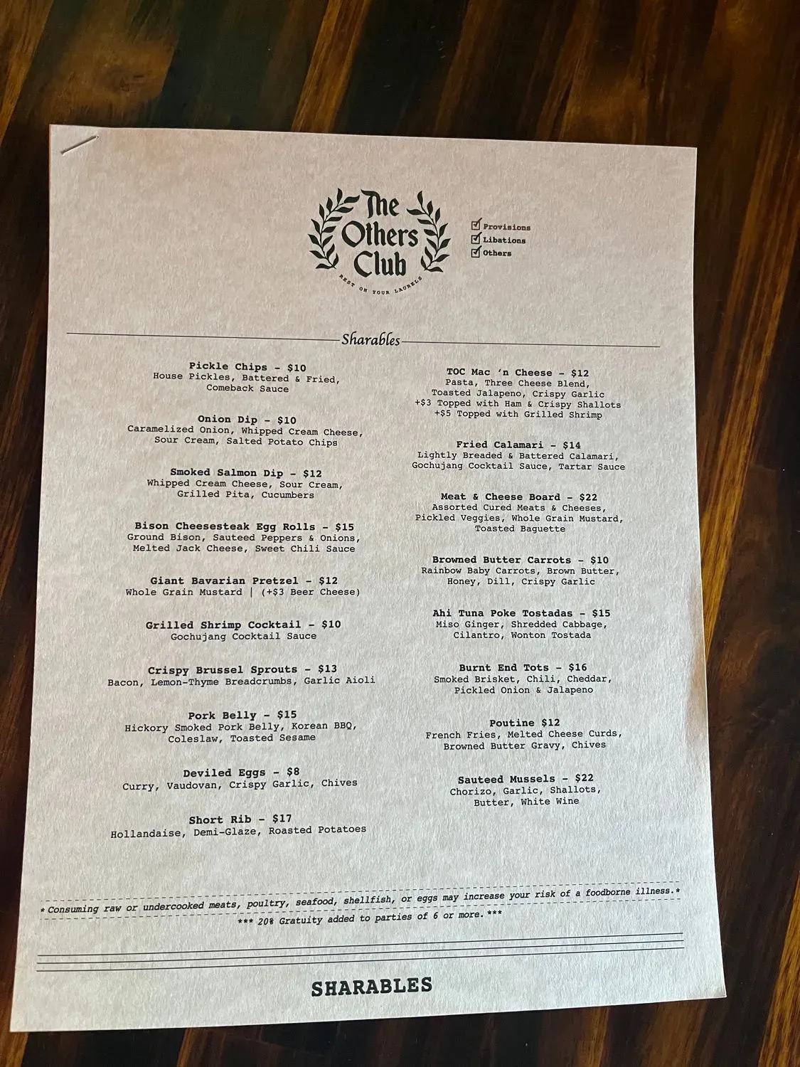 Menu 4