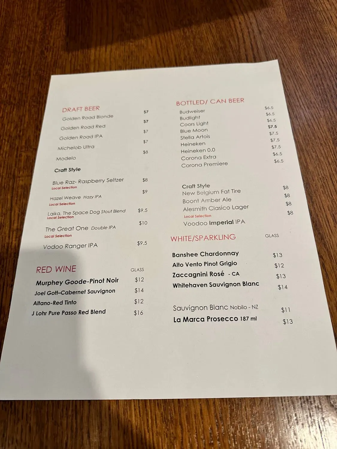 Menu 3