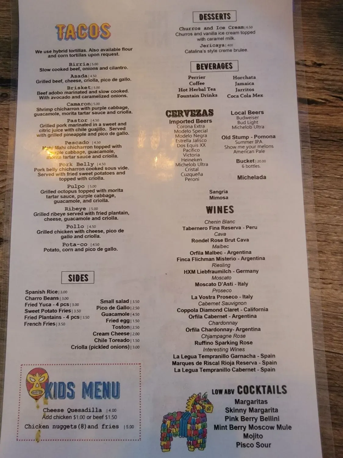 Menu 3