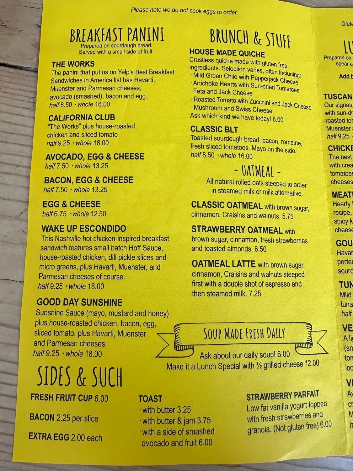 Menu 4