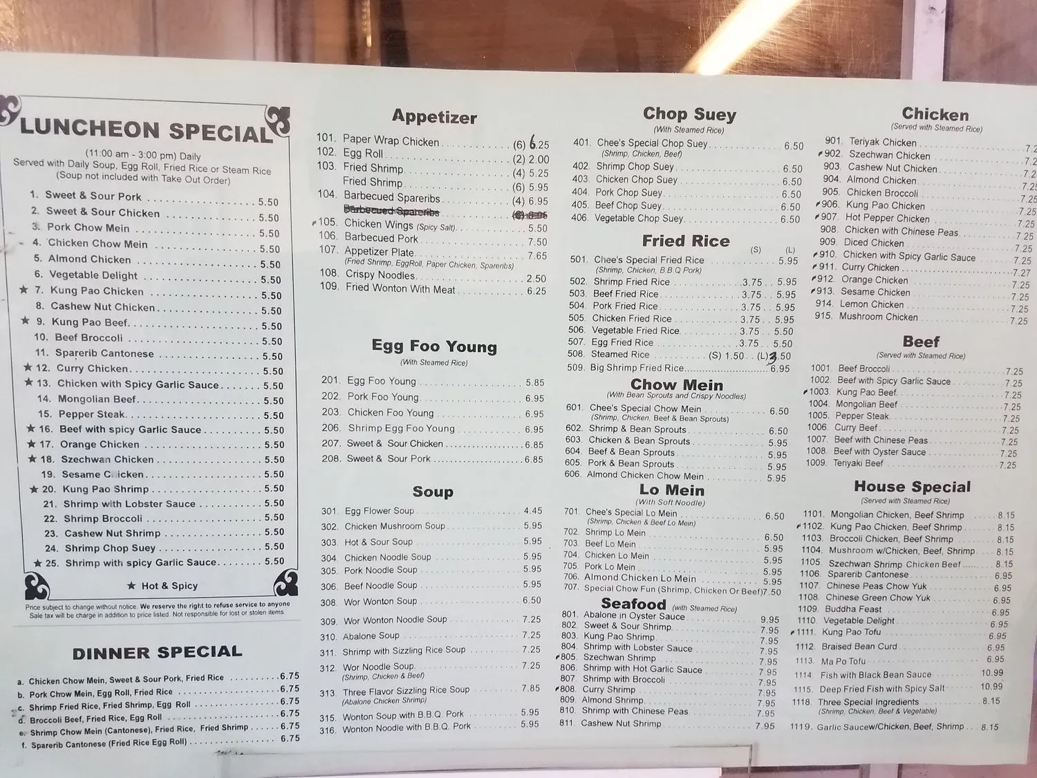 Menu 4