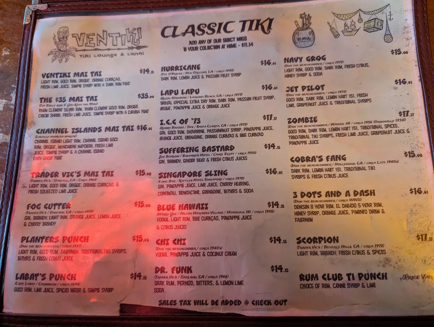 Menu 6