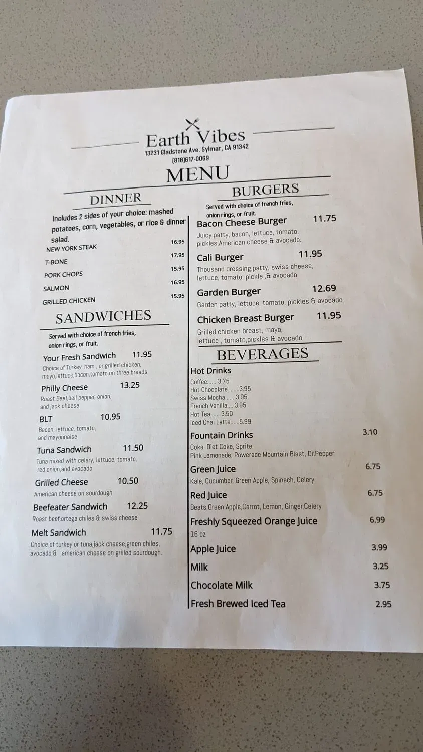 Menu 4