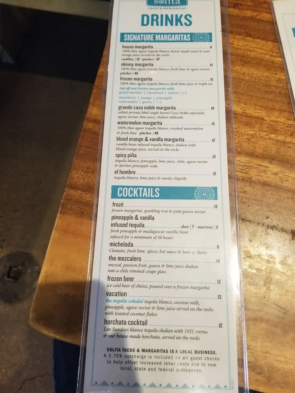 Menu 6