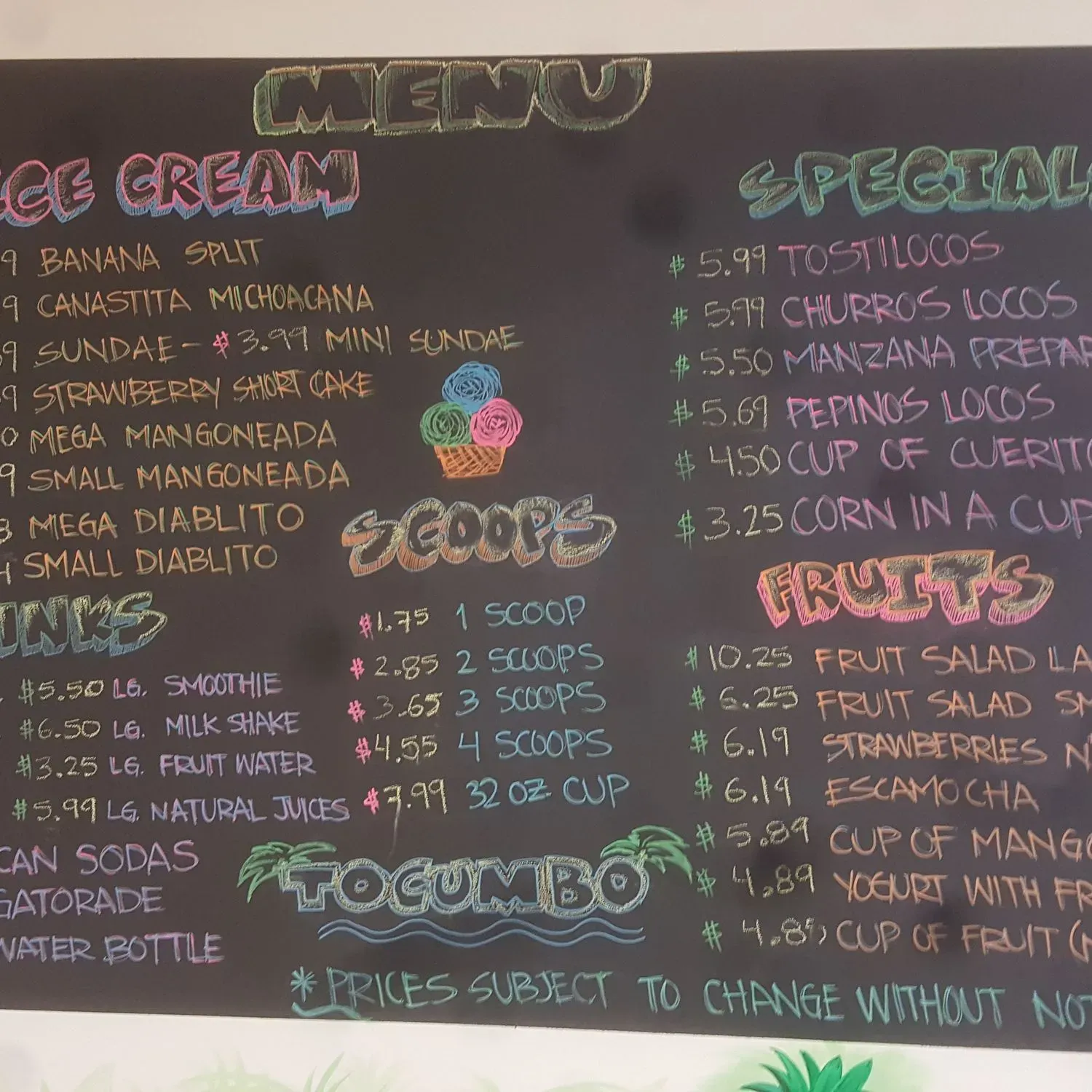 Menu 3