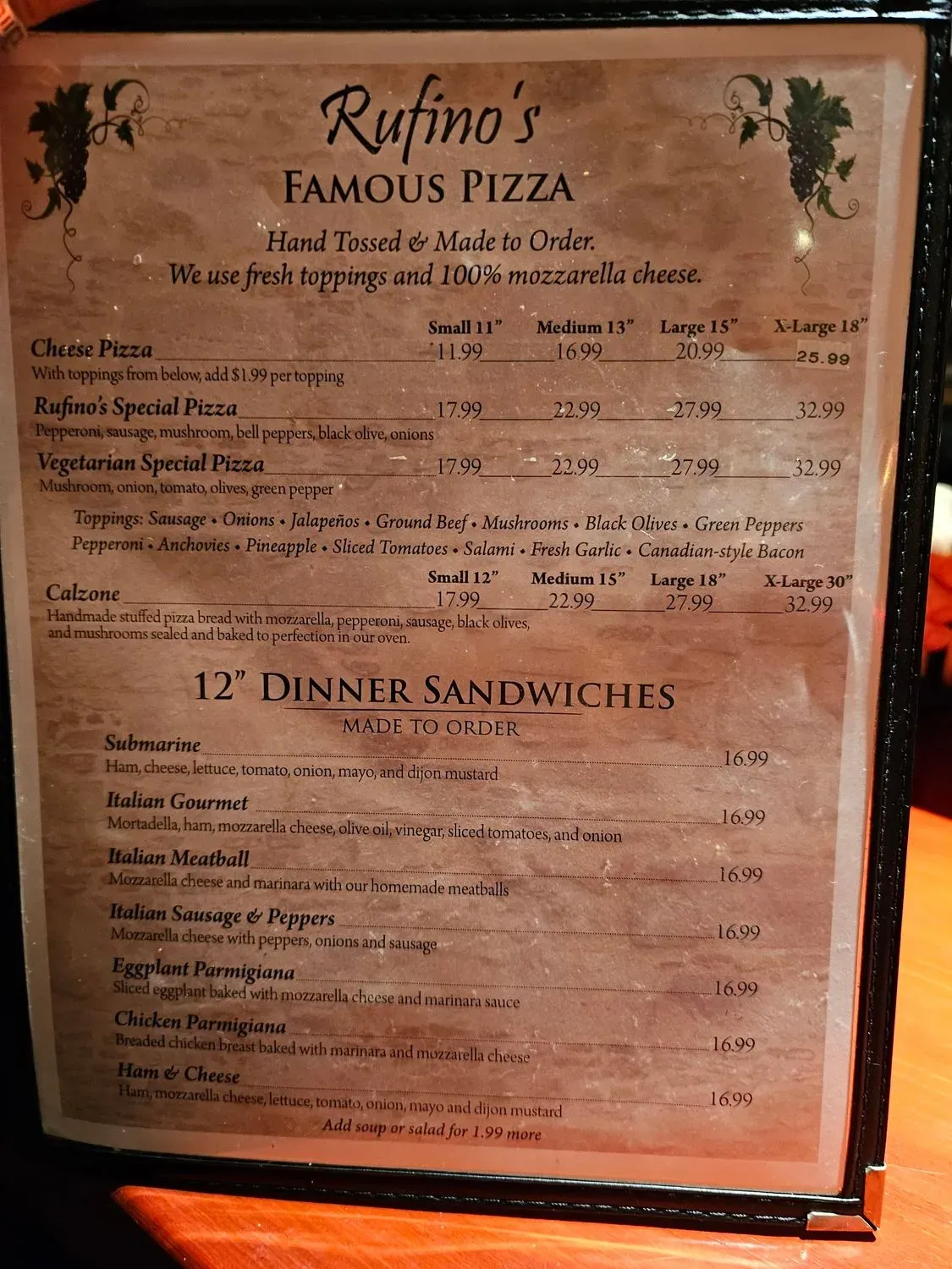 Menu 4