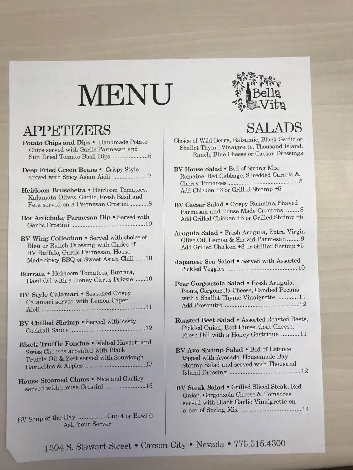 Menu 4