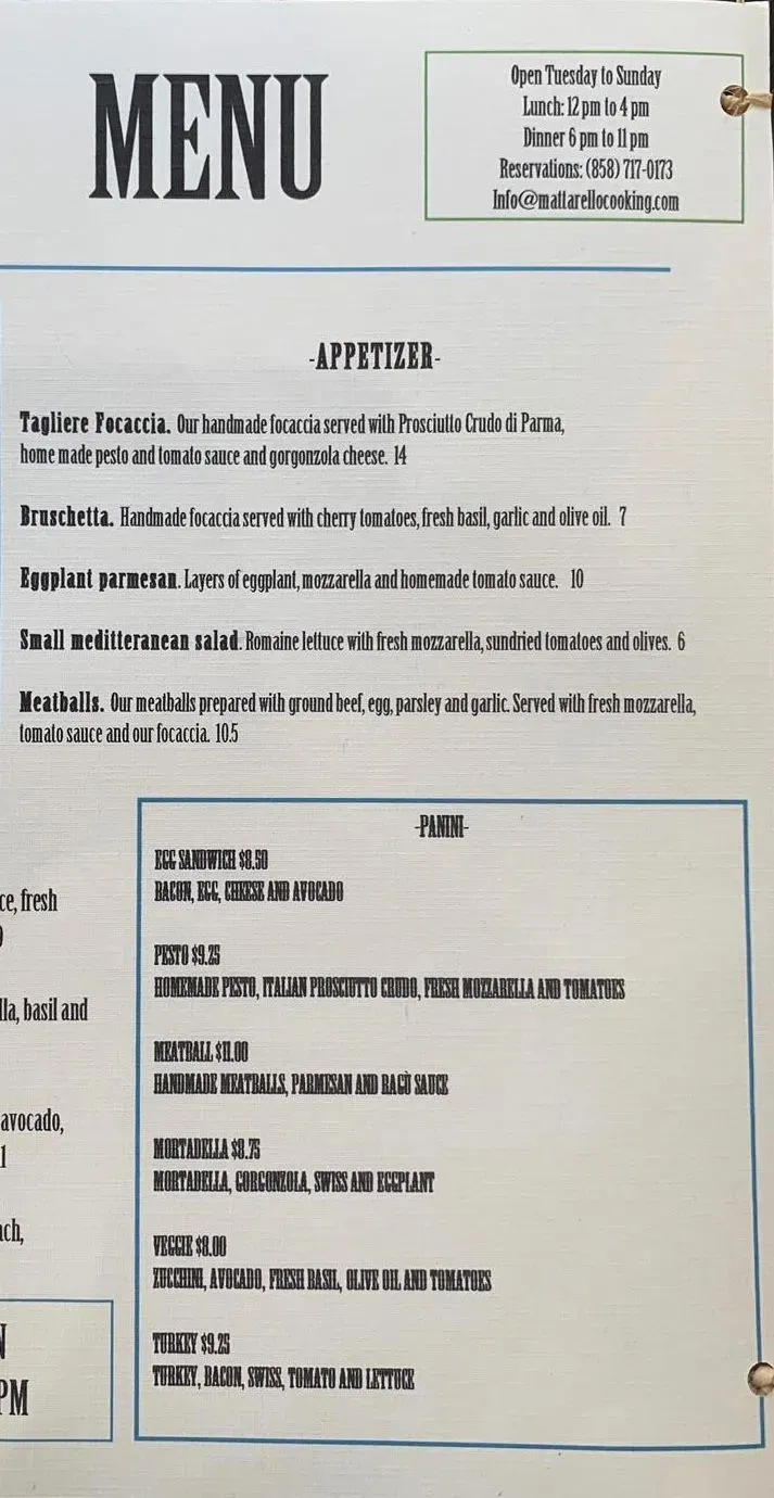 Menu 3