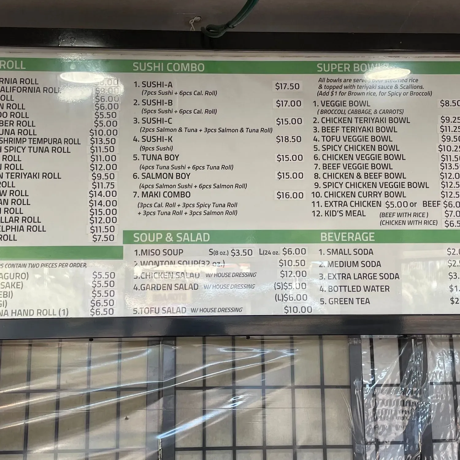 Menu 3