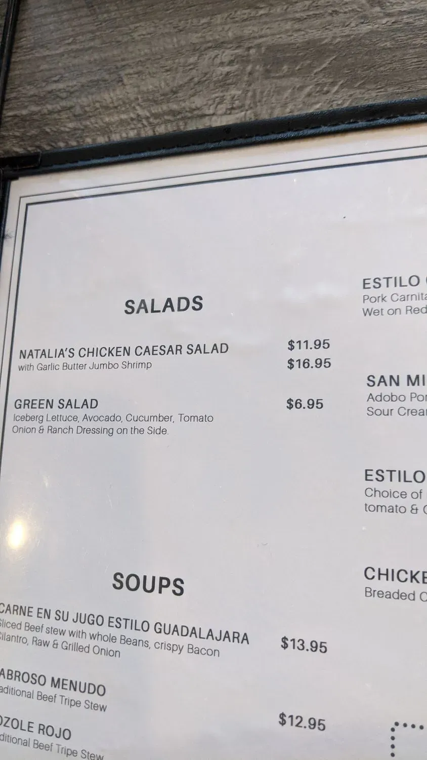 Menu 6