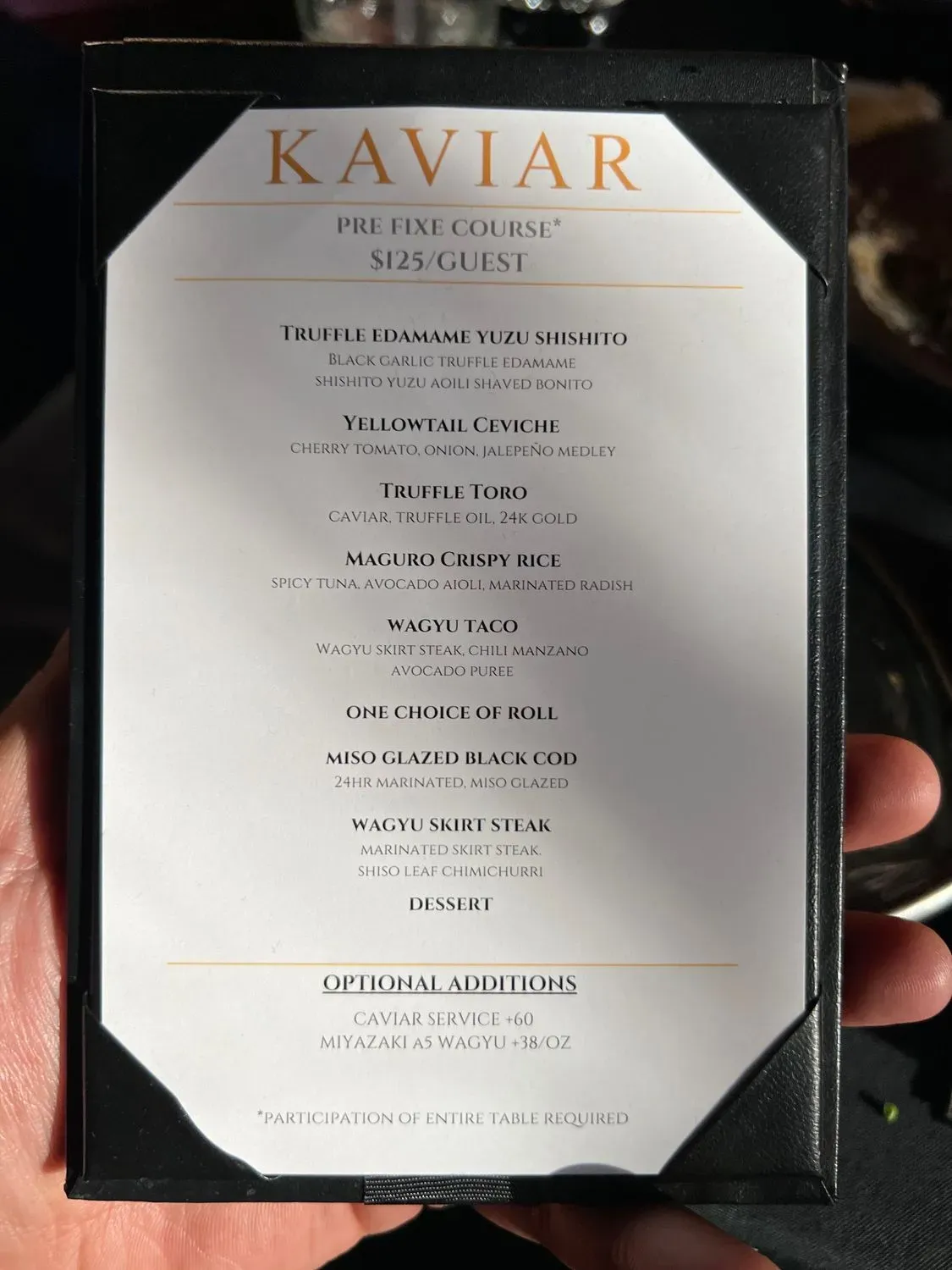 Menu 6