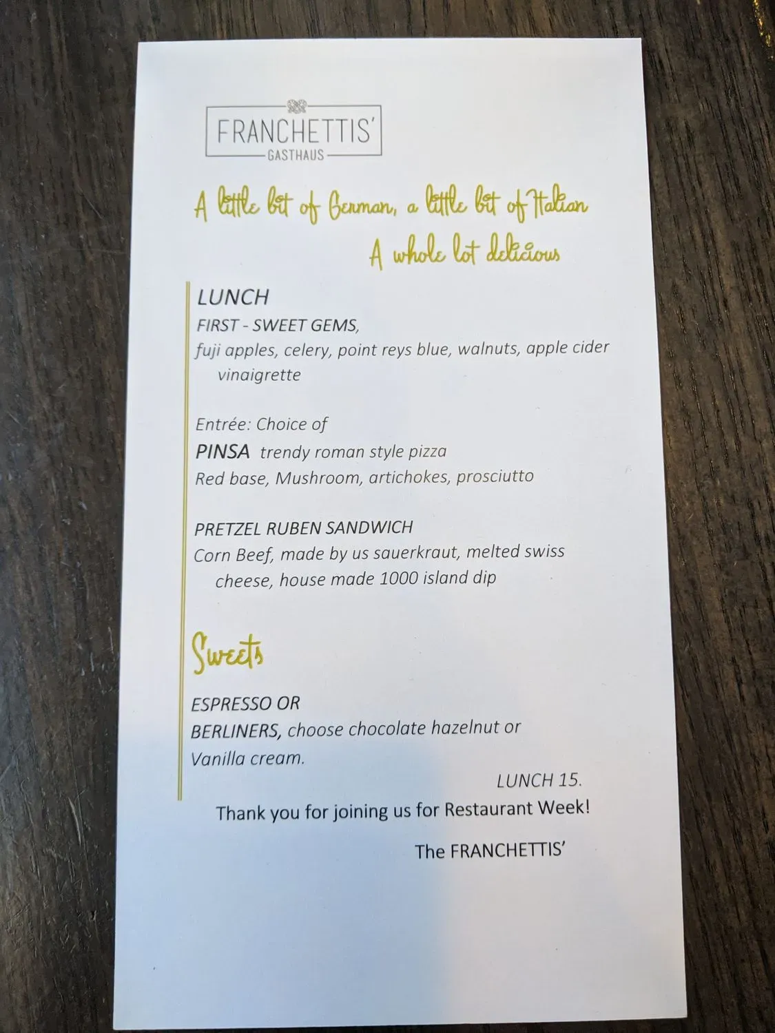 Menu 4