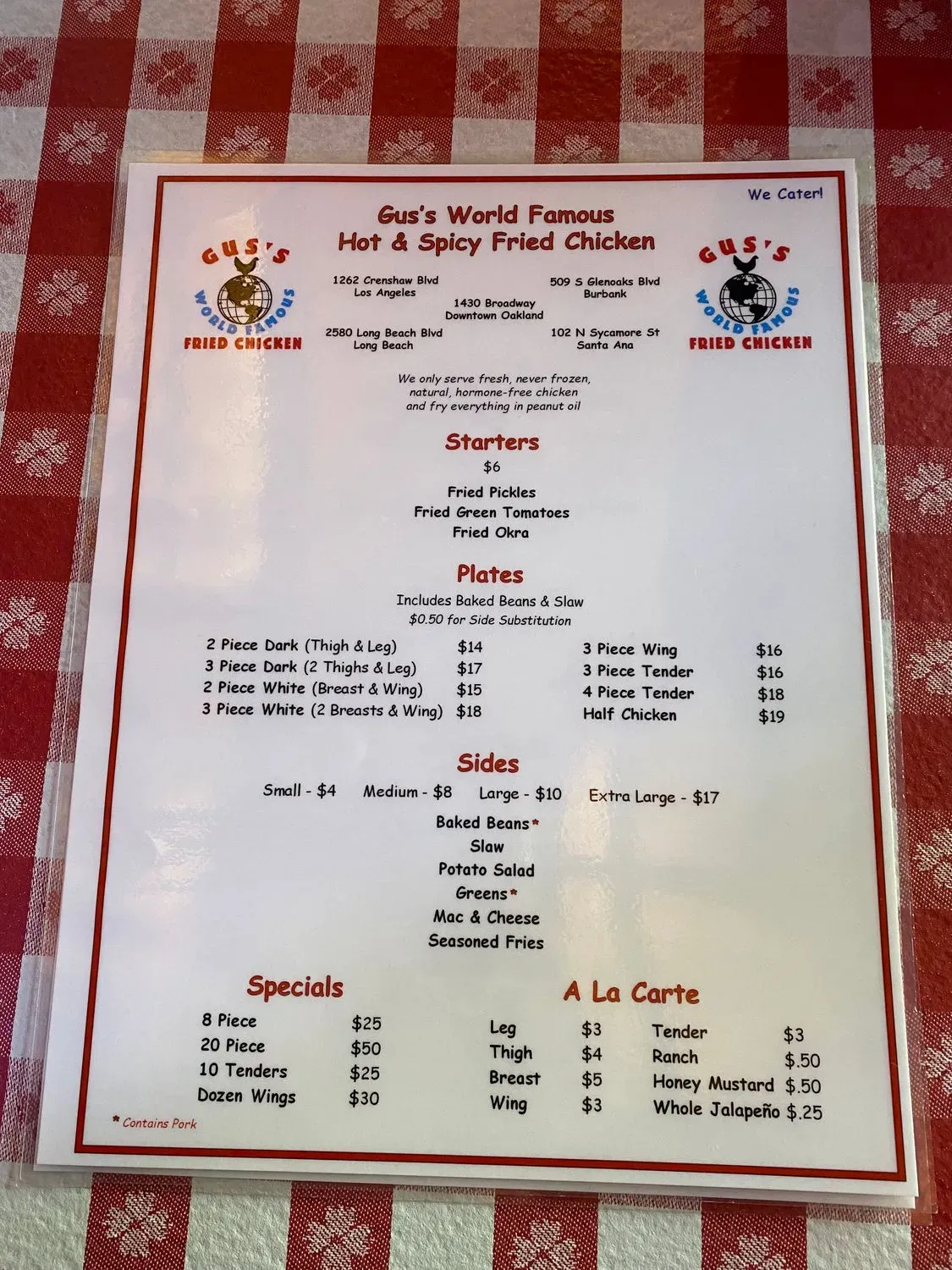 Menu 3