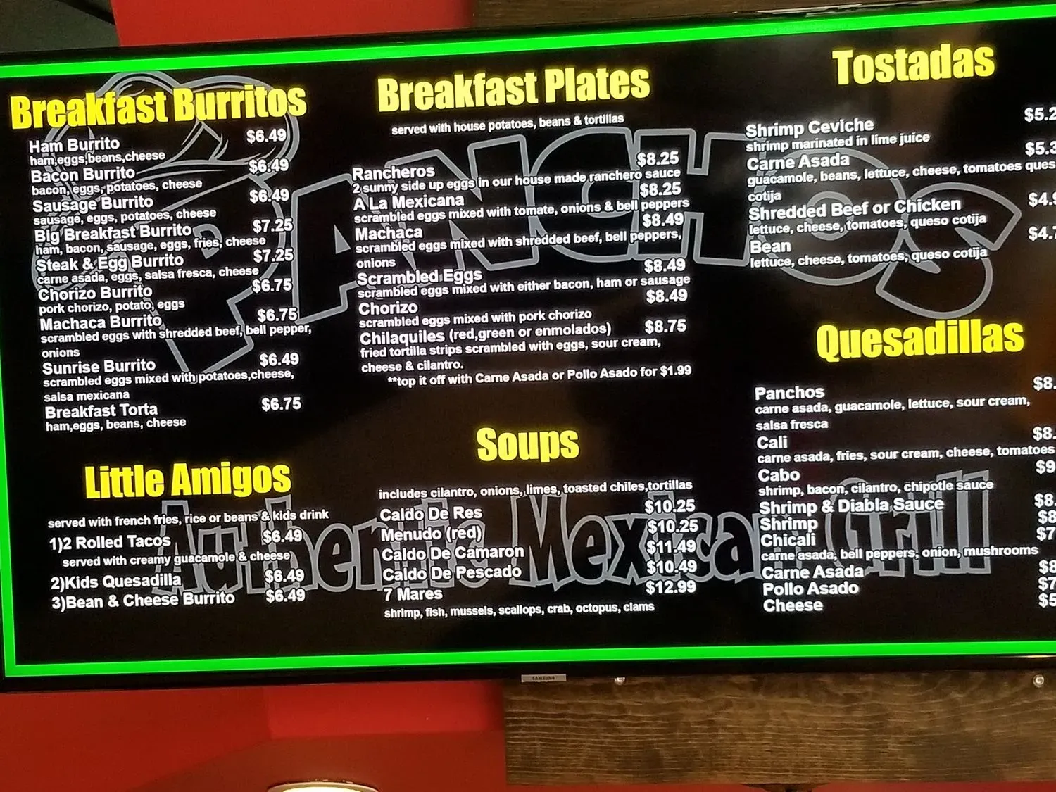 Menu 6