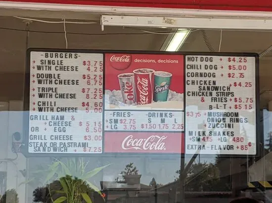 Sam's Classic Burgers Menu | Citrus Heights, CA | Checkle