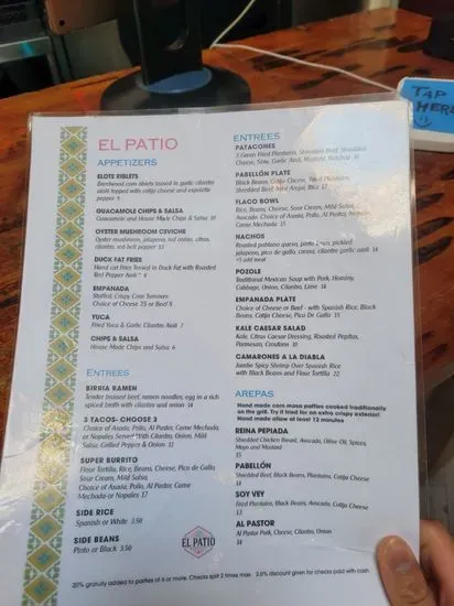 Menu 6