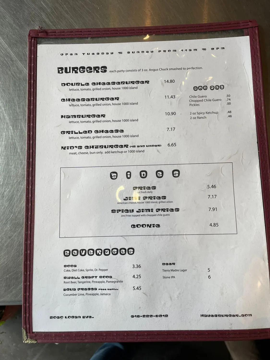 Menu 4