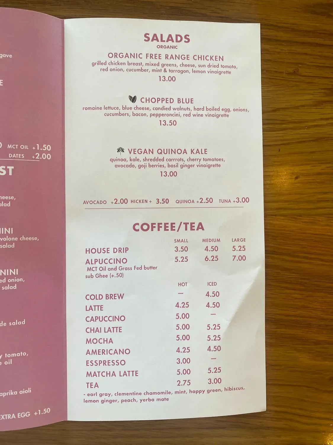 Menu 6