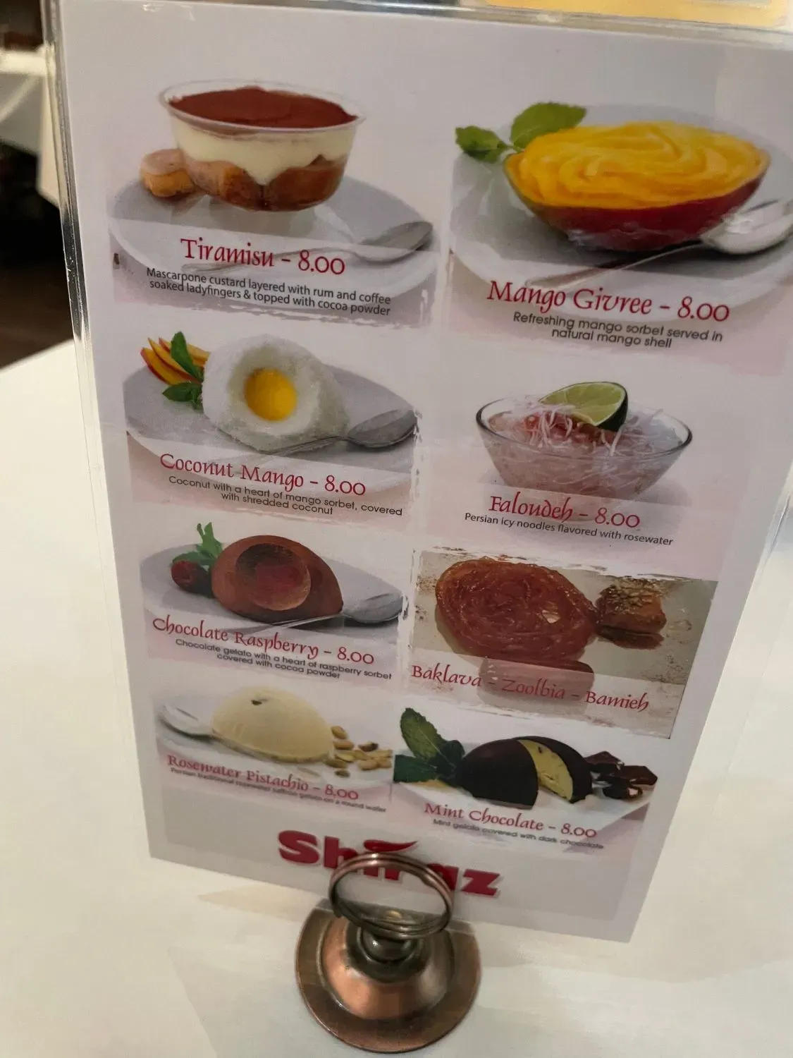 Menu 4