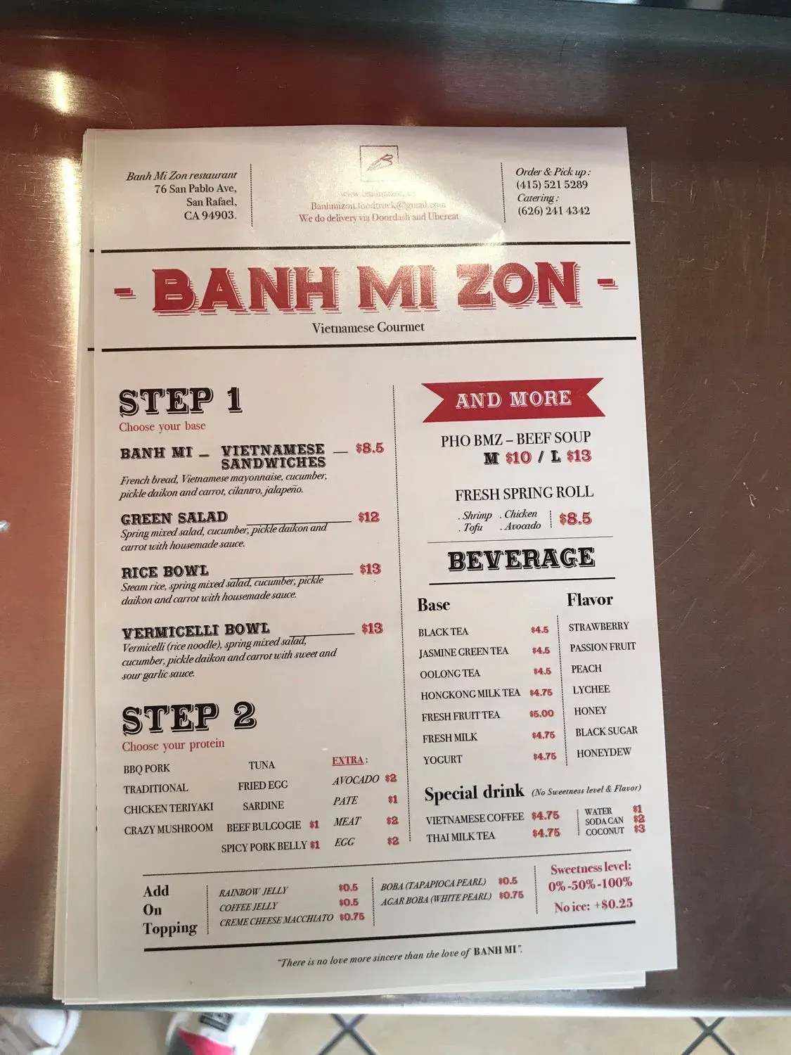 Menu 4