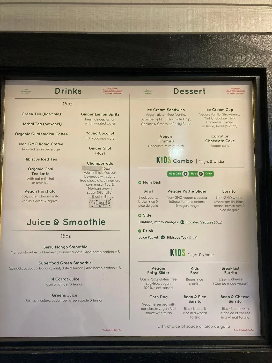 Menu 6